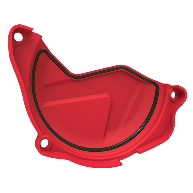 POLISPORT CLUTCH COVER PROTECTOR HONDA CRF450R 10-16 - RED Main Image