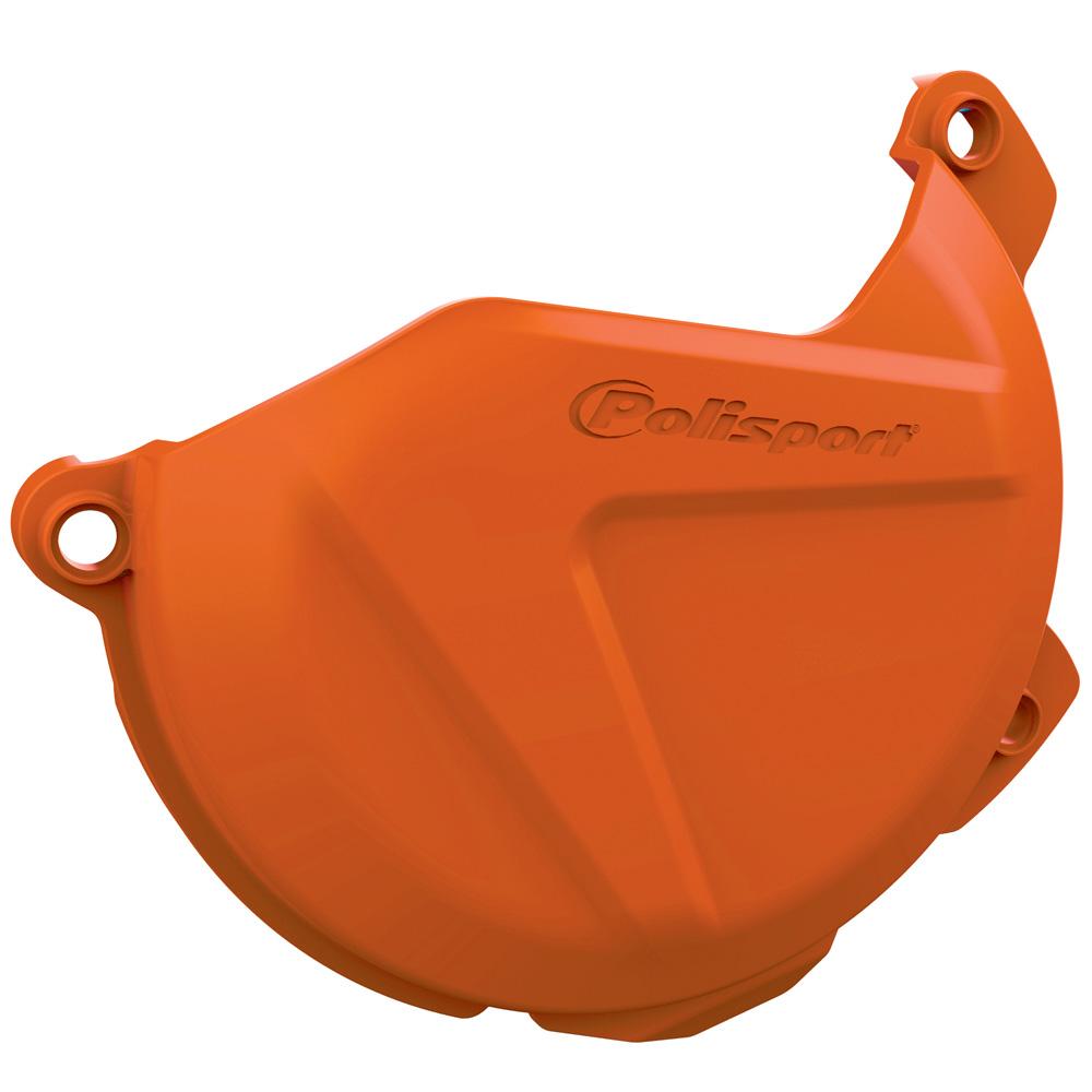 POLISPORT CLUTCH COVER PROTECTOR KTM - ORANGE (75-844-78O)