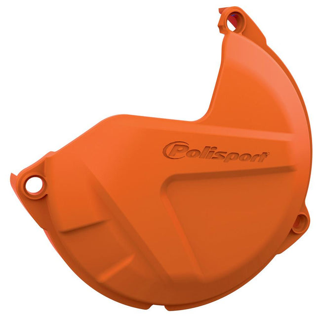 POLISPORT CLUTCH COVER PROTECTOR KTM - ORANGE (75-844-79O) Hover Image