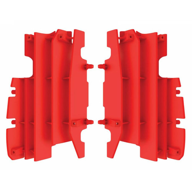 POLISPORT RADIATOR LOUVERS HONDA CR125/250 05-07 - RED Hover Image