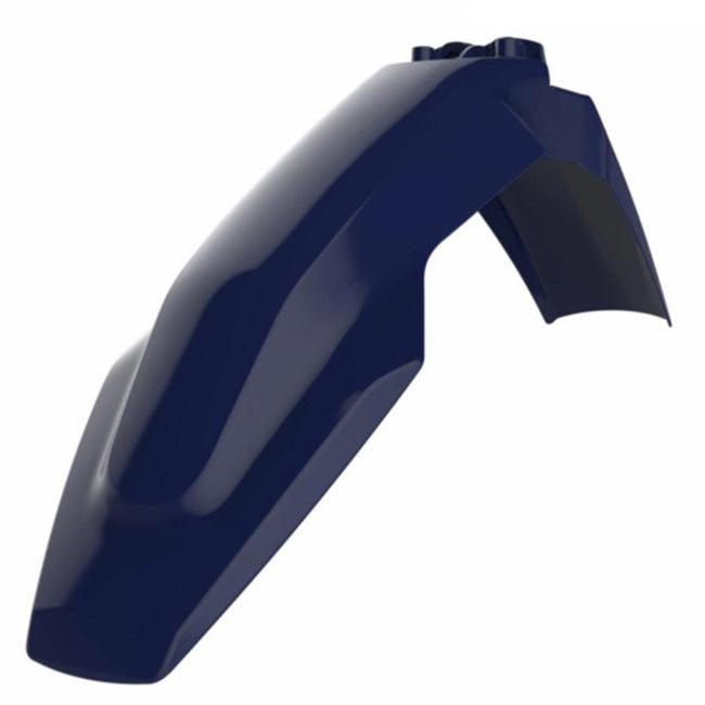 POLISPORT FRONT FENDER HUSQVARNA TC/FC/TE/FE 17-22 - BLUE Hover Image