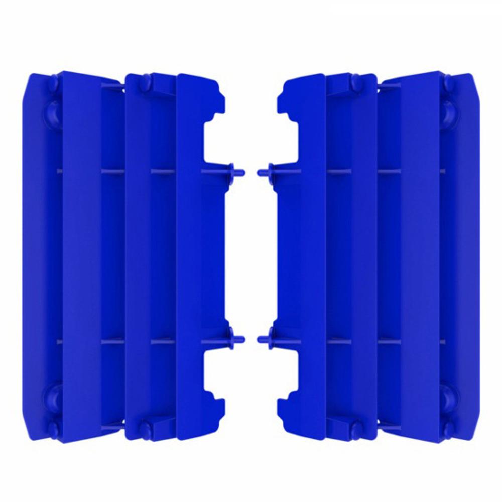 POLISPORT RADIATOR LOUVERS YAMAHA YZ125/250 05-21 - BLUE