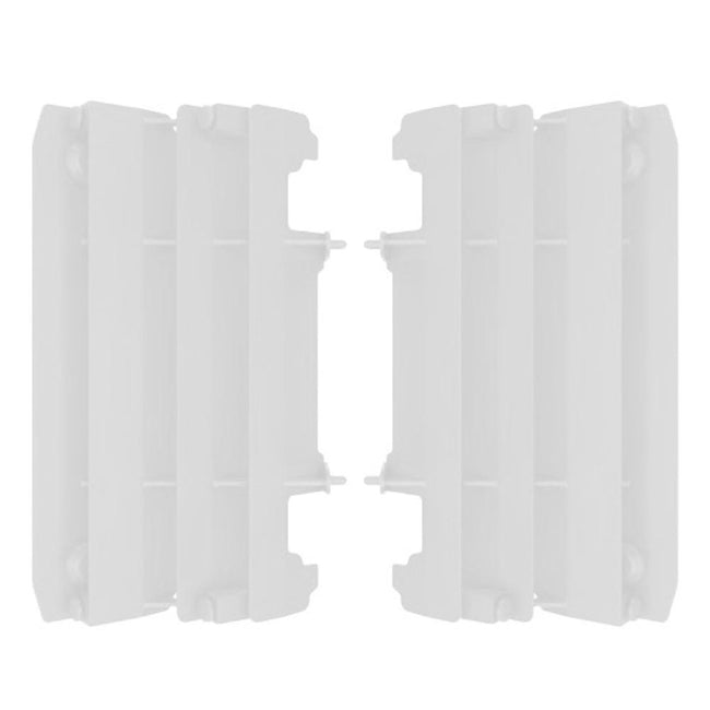 POLISPORT RADIATOR LOUVERS YAMAHA YZ125/250 05-21 - WHITE Hover Image