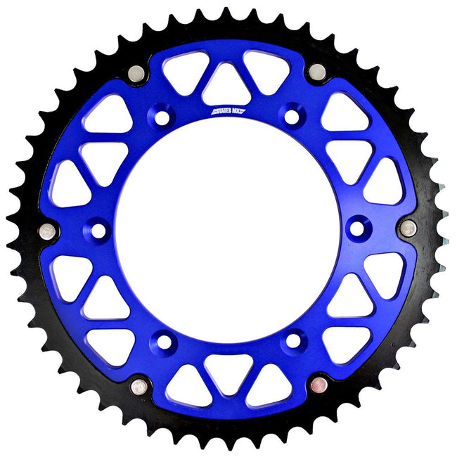STATES MX FUSION SPROCKET - YAMAHA - BLUE (70-428-49B) Hover Image