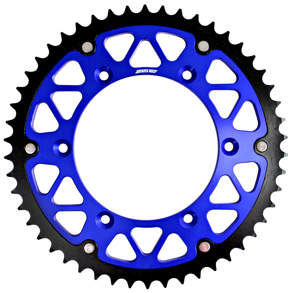 STATES MX FUSION SPROCKET - YAMAHA - BLUE (70-428-51B)