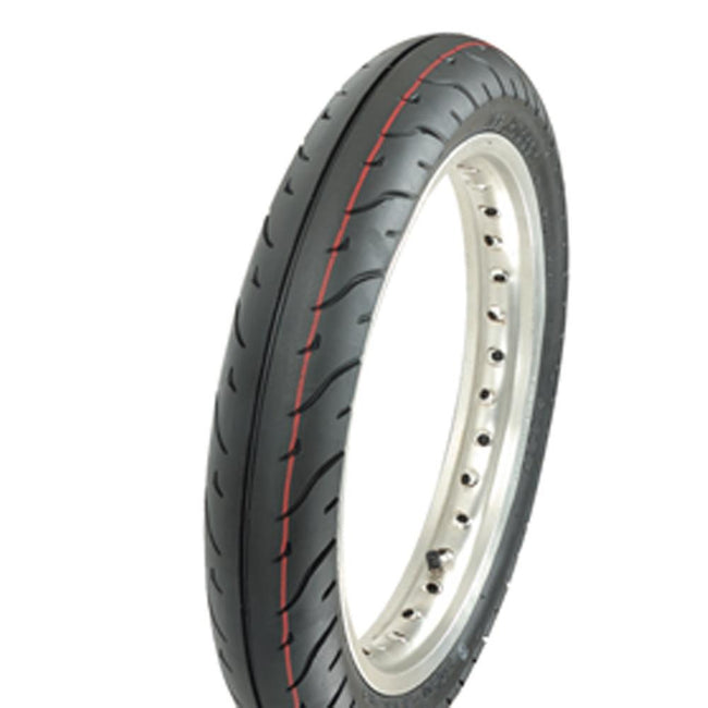 VEE RUBBER TYRE VRM338 80/90-14 40P TUBELESS FRONT Hover Image