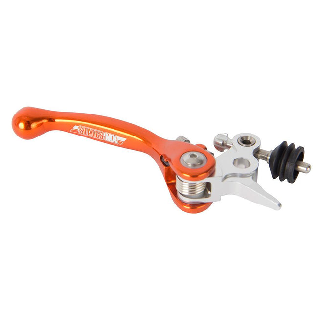 STATES MX FRONT BRAKE LEVER - STD FLEX - KTM - ORANGE (FORMULA MASTER CYLINDER) Hover Image