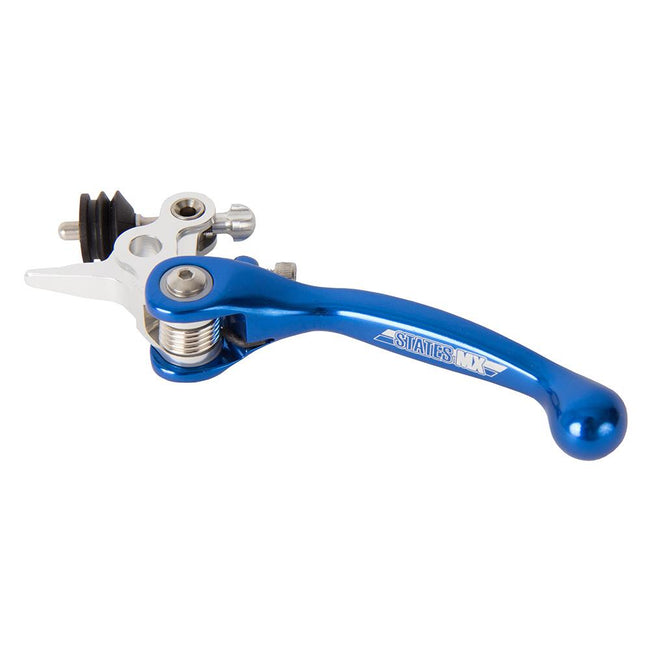 STATES MX CLUTCH LEVER - STD FLEX - HUSQVARNA - BLUE (FORMULA MASTER CYLINDER) Hover Image