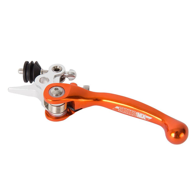 STATES MX CLUTCH LEVER - STD FLEX - KTM - ORANGE (FORMULA MASTER CYLINDER) Hover Image