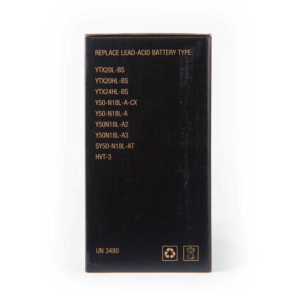 MOTOCELL LITHIUM GOLD MLG21L BATTERY 72WH LiFePO4