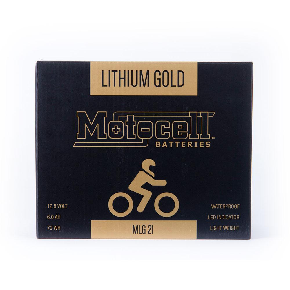 MOTOCELL LITHIUM GOLD MLG21 BATTERY 72WH LiFePO4