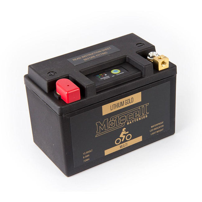 MOTOCELL LITHIUM GOLD MLG21 BATTERY 72WH LiFePO4 Hover Image