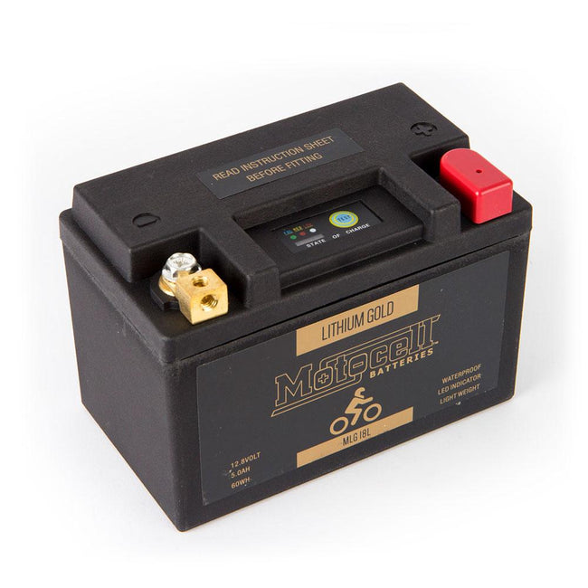 MOTOCELL LITHIUM GOLD MLG18L BATTERY 60WH LiFePO4 Hover Image