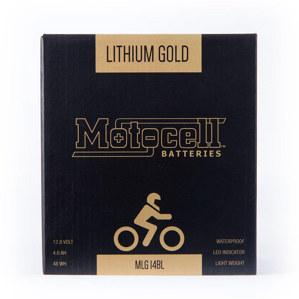 MOTOCELL LITHIUM GOLD MLG14BL BATTERY 48WH LiFePO4