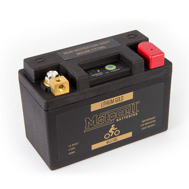 MOTOCELL LITHIUM GOLD MLG14BL BATTERY 48WH LiFePO4 Hover Image