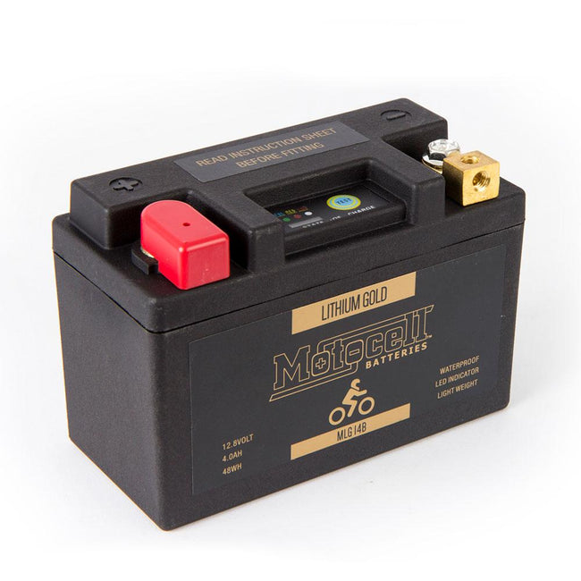 MOTOCELL LITHIUM GOLD MLG14B BATTERY 48WH LiFePO4 Hover Image