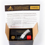 MOTOCELL LITHIUM GOLD MLG01 BATTERY 24WH LiFePO4