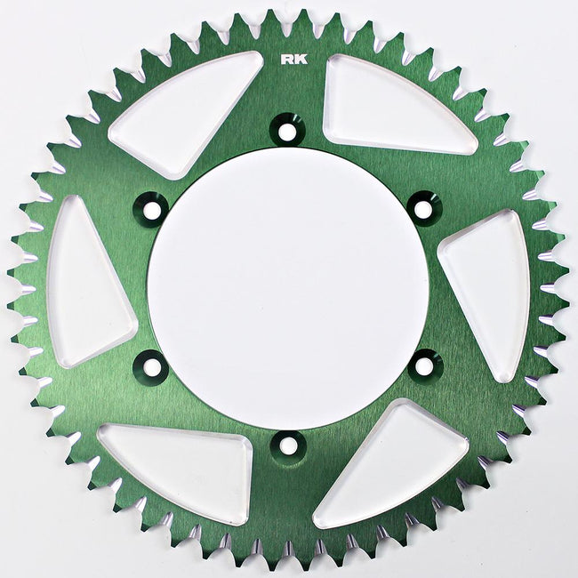 RK ALLOY RACING SPROCKET - 52T 520P - GREEN Hover Image