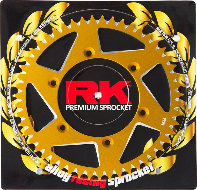 RK ALLOY RACING SPROCKET - 51T 520P - GOLD Main Image