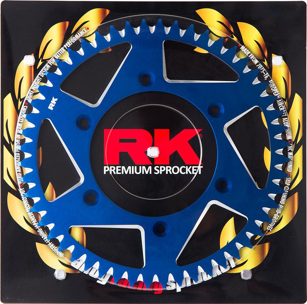 RK ALLOY RACING SPROCKET - 48T 520P - BLUE (30-K01-48B)