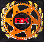 RK ALLOY RACING SPROCKET - 51T 520P - ORANGE