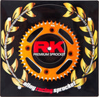 RK ALLOY RACING SPROCKET - 49T 428P - ORANGE