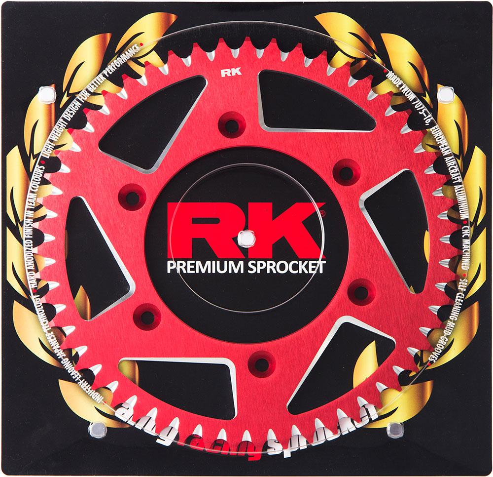 RK ALLOY RACING SPROCKET - 51T 520P - RED