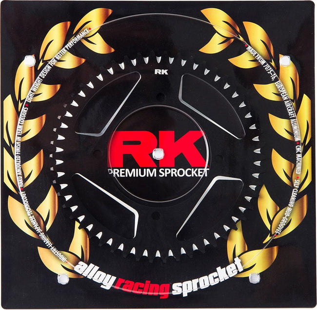 RK ALLOY RACING SPROCKET - 51T 420P - BLACK Main Image
