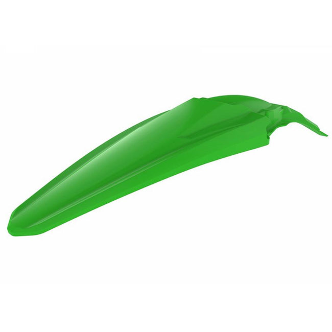 POLISPORT REAR FENDER KAWASAKI KX250F 17-20/KX450F 16-18 - GREEN Hover Image