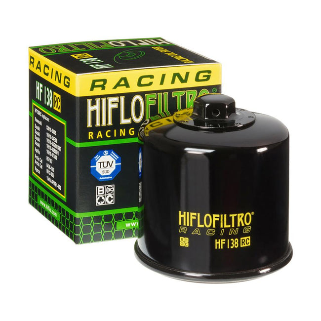 HIFLOFILTRO - OIL FILTER  HF138RC (With Nut) Hover Image