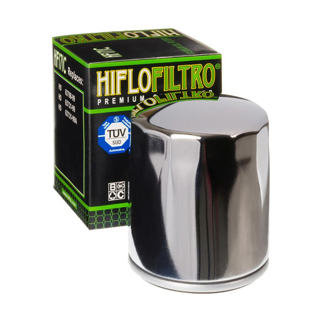 HIFLOFILTRO - OIL FILTER  HF171C CHROME Hover Image