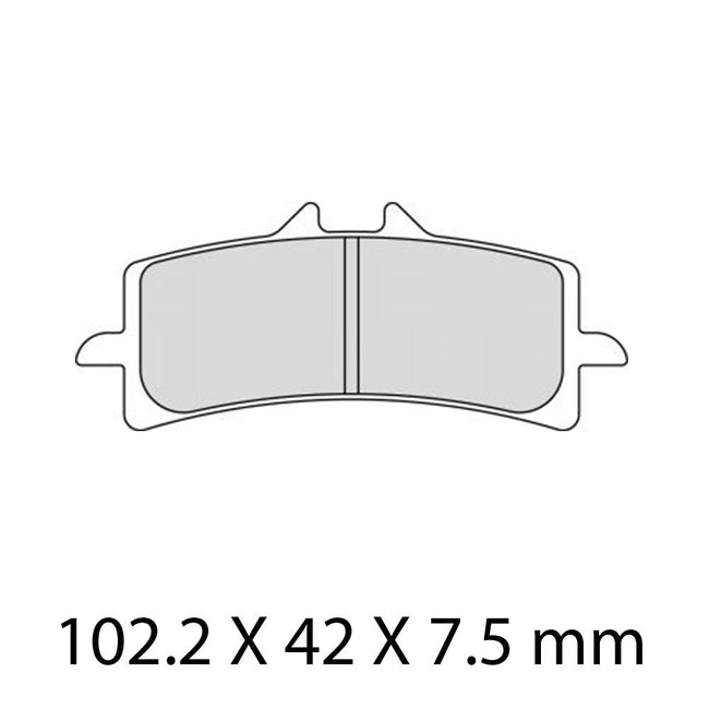 FERODO Race Brake Disc Pad Set - FDB2260 XRAC Hover Image