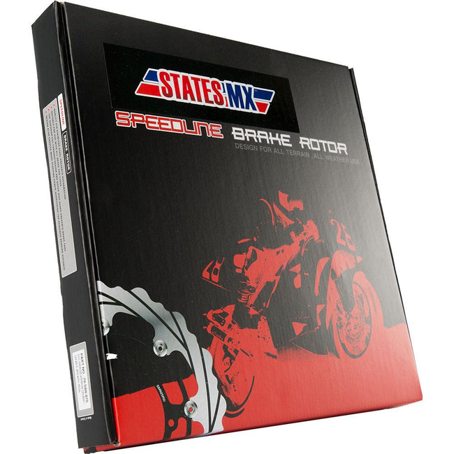 STATES MX 270MM OVERSIZE FRONT DISC KIT WITH BRACKET - YAMAHA (70-SB0-978) Main Image