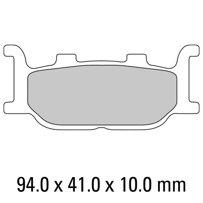 FERODO Disc Pad Set - FDB2003 EF ECO Friction Non Sintered Compound Hover Image