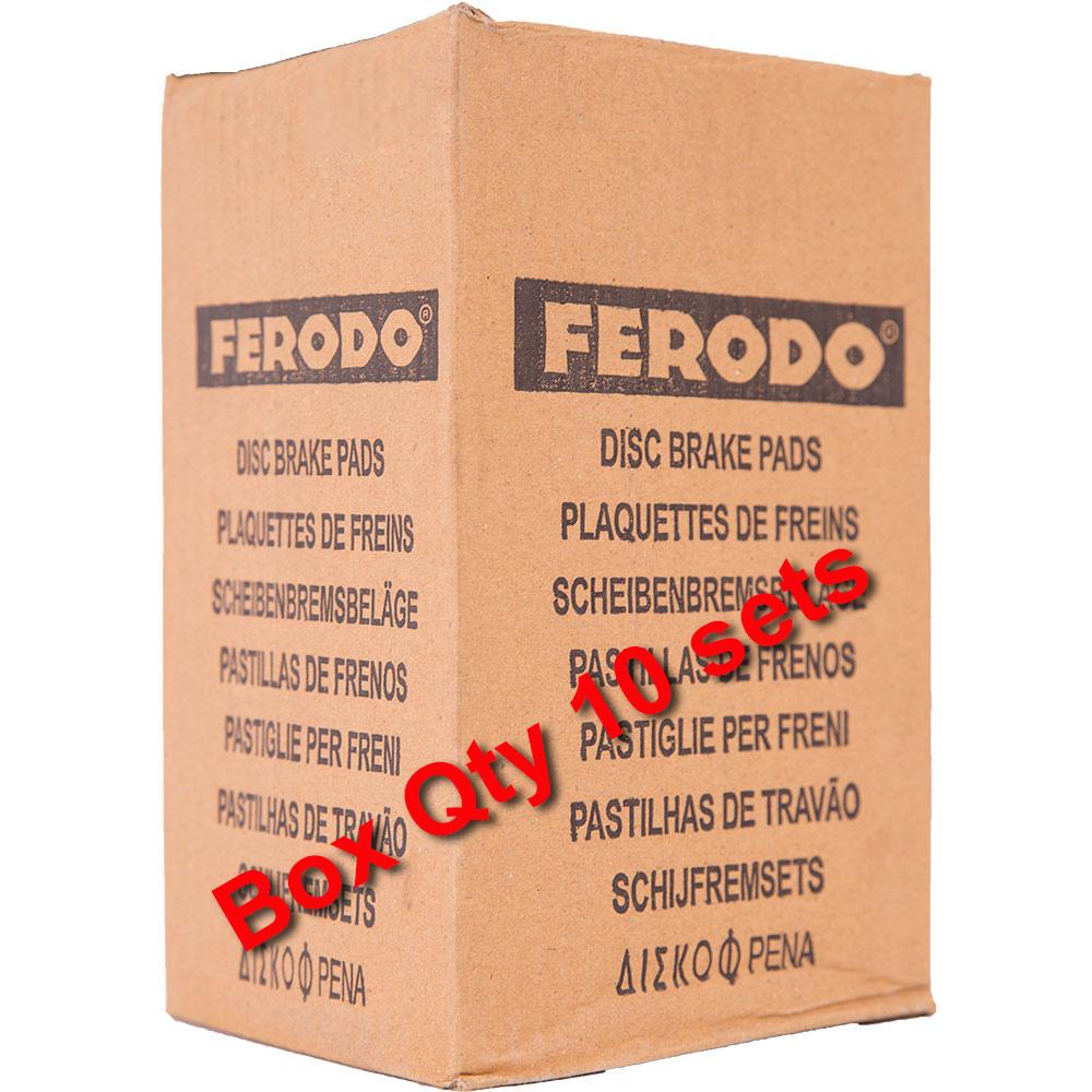 FERODO Disc Pad Set - FDB2018 EF ECO Friction Non Sintered Compound
