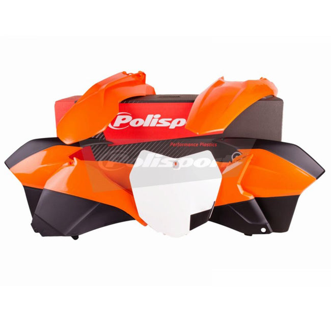 POLISPORT PLASTICS ENDURO KIT KTM EXC/EXC-F 14-16 - 2014 OEM COLOUR Hover Image