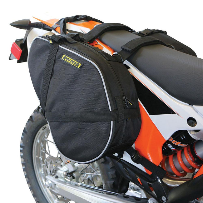 Nelson-Rigg Saddlebags RG-020 Dual-Sport Expandable 12-15 litre ea - Black Hover Image