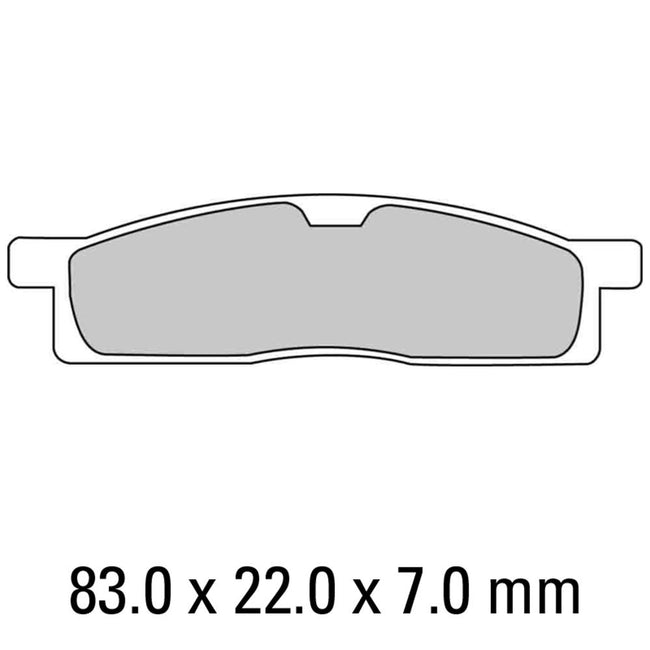 FERODO Disc Pad Set - FDB2015 SG Sinter Grip Sintered Compound - Off-Road Hover Image