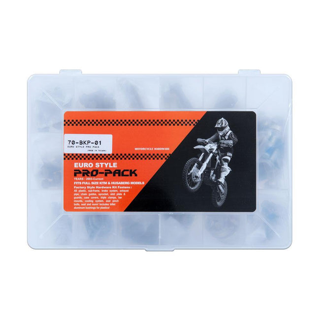 STATES MX PRO PACK - EURO STYLE GENERIC FITMENT (KTM/HUSABERG) - 160 PCS BOLT KIT Hover Image