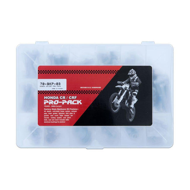 STATES MX PRO PACK - HONDA STYLE GENERIC FITMENT (CR/CRF) - 160 PCS BOLT KIT Hover Image