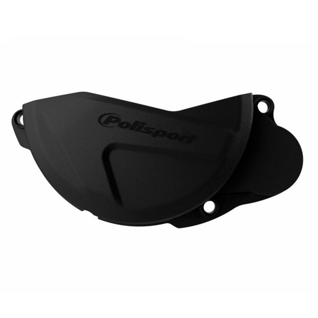 POLISPORT CLUTCH COVER PROTECTOR YAMAHA YZ250F 14-17 - BLACK Hover Image