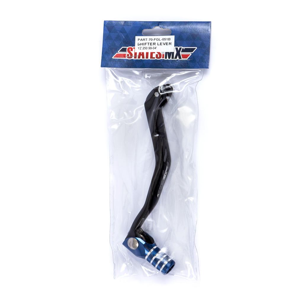 STATES MX FORGED GEAR LEVER - YAMAHA - BLUE (70-FGL-051B)