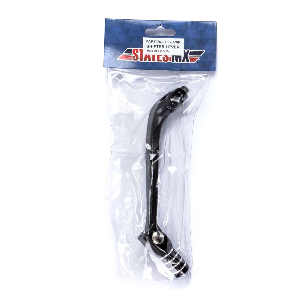 STATES MX FORGED GEAR LEVER - SUZUKI - BLACK (70-FGL-C70K)