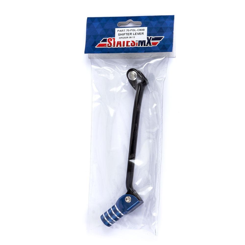 STATES MX FORGED GEAR LEVER - YAMAHA - BLUE (70-FGL-C80B)