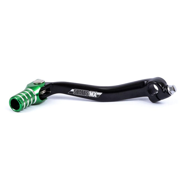 STATES MX FORGED GEAR LEVER - KAWASAKI - GREEN (70-FGL-C104V) Hover Image