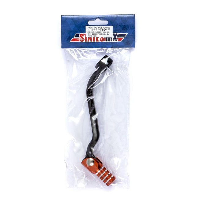 STATES MX FORGED GEAR LEVER - KTM - ORANGE (70-FGL-C105E) Main Image