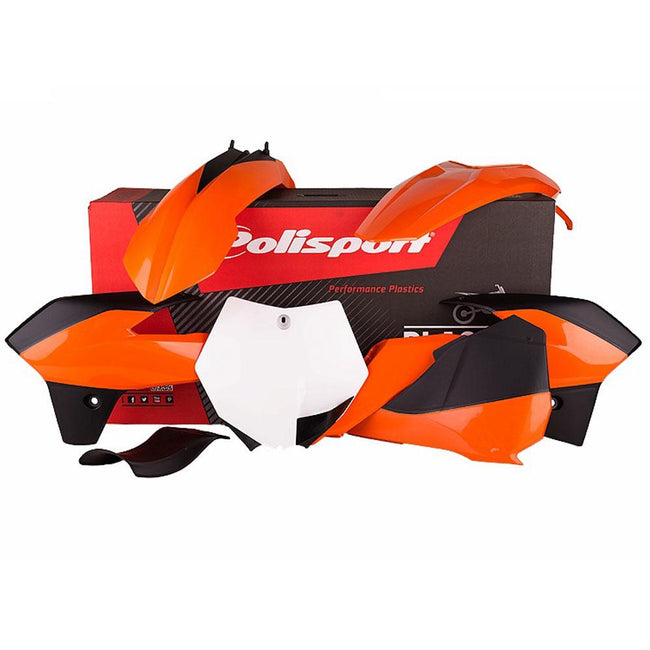 POLISPORT PLASTICS MX KIT KTM 85 SX 13-17 - 2017 OEM COLOUR Hover Image