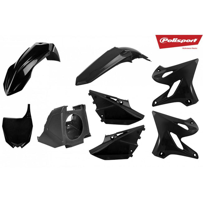 POLISPORT MX KIT - RESTYLE - YAMAHA YZ125/250 02-19 - BLACK - INCLUDES AIRBOX Hover Image