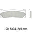 FERODO Disc Pad Set - FDB2043 CP911 Carbon Grip Race Compound - Non Sintered