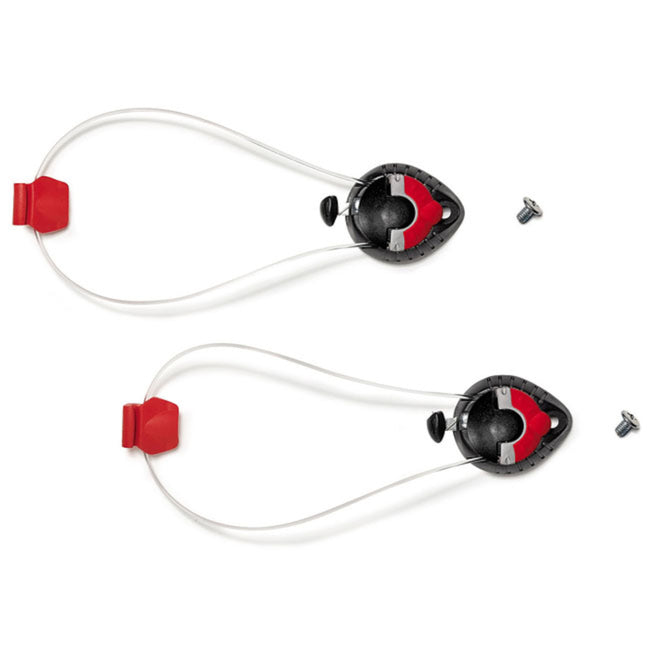 SIDI Spare Part - SIDI #85 Vortice Tecno Instep Tensioner - 100mm - Black/Red Hover Image